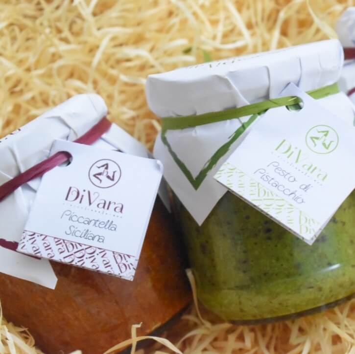 PICCANTELLA SICILIANA 180g 2 DIVARA Piccantella Siciliana piccantella_pesto_pistacchio_delikatessen kaufen divara piccantella siciliana pesto pistacchio pistazienpesto