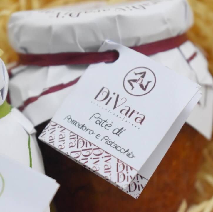PATÈ POMODORO E PISTACCHIO 180g 3 DIVARA PATÈ POMODORO E PISTACCHIO patè pomodoro e pistacchio kaufen tomaten pistazien patè kaufen divara delikatessen tomaten pistazien pesto